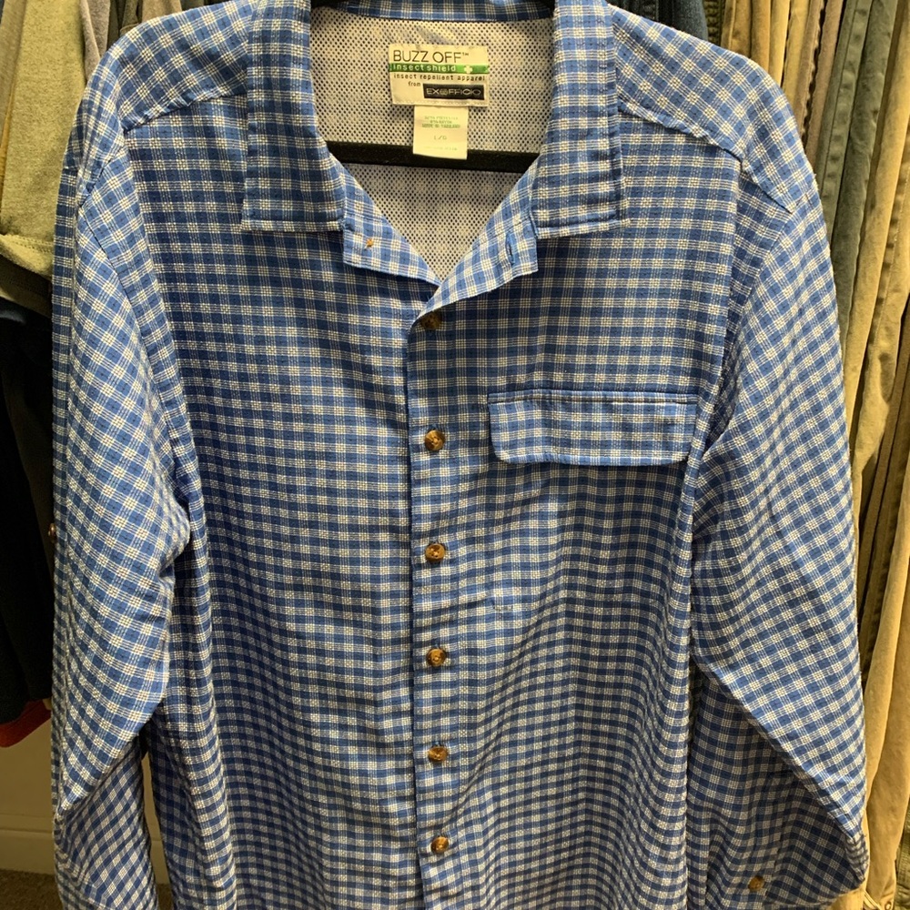 Buzz Off Insect Shield Long Sleeve Button Down
